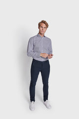 BS Serdar Slim Fit Skjorte - Purple