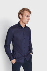 BS Toni Slim Fit Skjorte - Navy