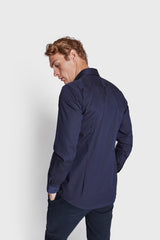 BS Toni Slim Fit Skjorte - Navy
