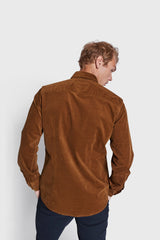 BS Assan Casual Slim Fit Skjorte - Ochre