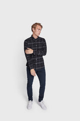 BS Hamza Casual Slim Fit Skjorte - Black