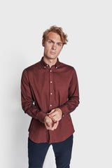 BS Ebruma Casual Modern Fit Skjorte - Orange