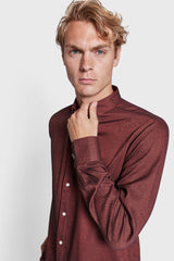 BS Ebruma Casual Modern Fit Skjorte - Orange