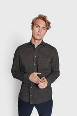 BS Lamin Casual Modern Fit Skjorte - Green