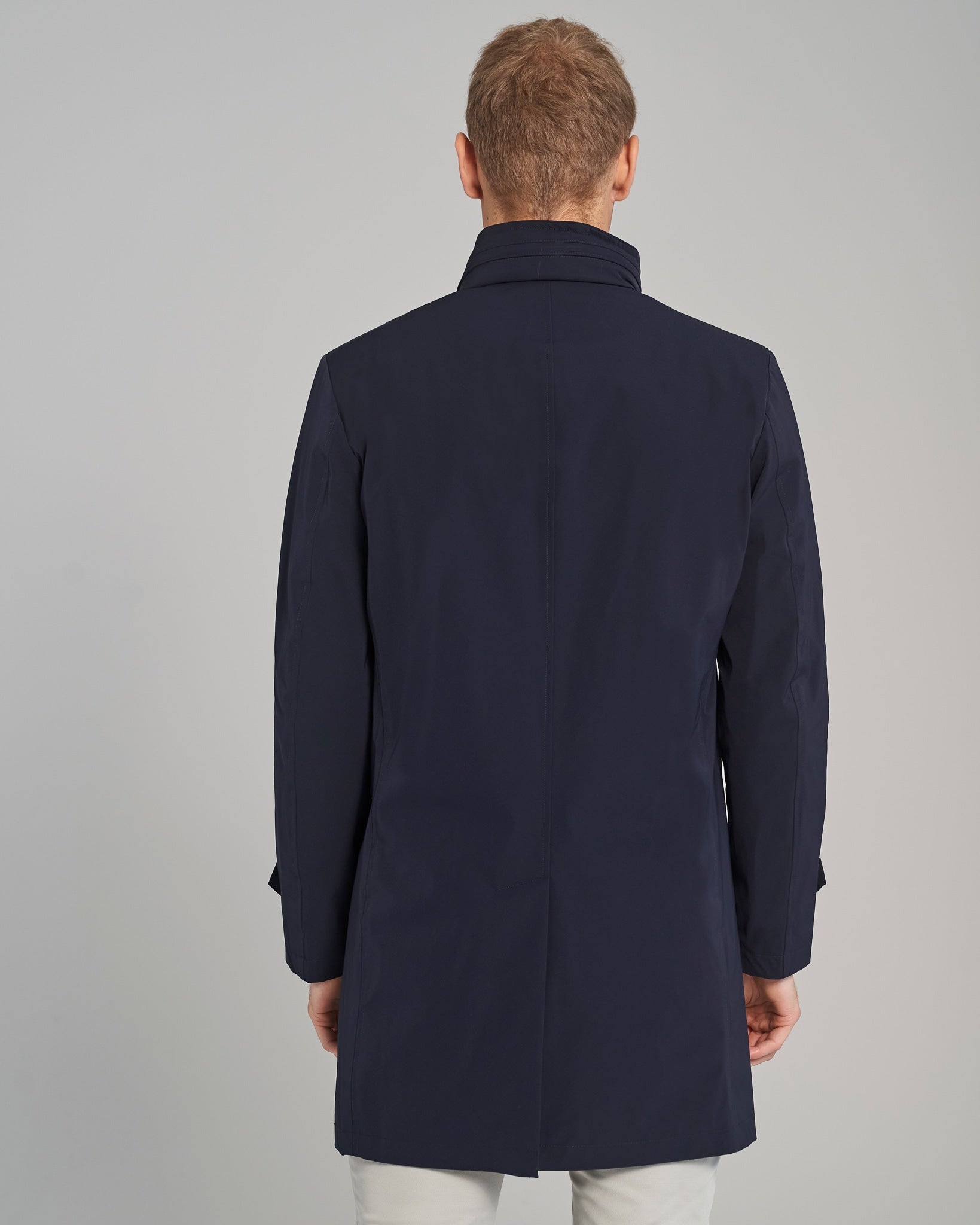 BS Augustia Slim Fit Frakke - Navy