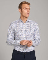 BS Nedved Slim Fit Skjorte - White