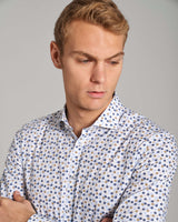 BS Nedved Slim Fit Skjorte - White