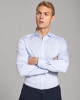 BS John Modern Fit Skjorte - Light Blue