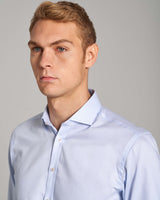 BS John Modern Fit Skjorte - Light Blue