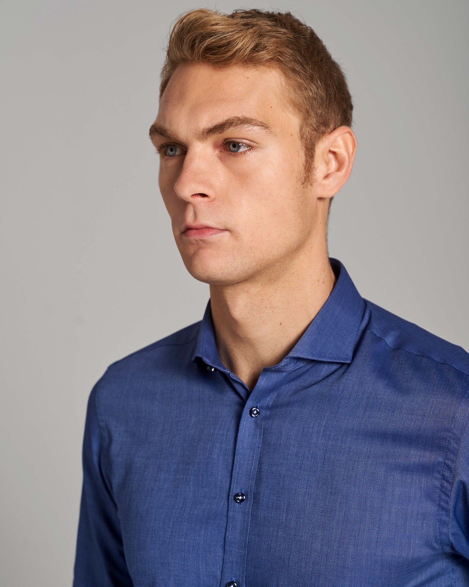 BS Ronald Modern Fit Skjorta - Blå