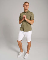 BS Verstappen Casual Slim Fit Skjorte - Army