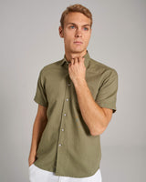 BS Verstappen Casual Slim Fit Skjorte - Army