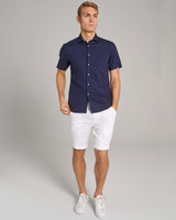 BS Verstappen Casual Slim Fit Skjorte - Navy