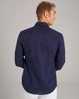 BS Ricciardo Casual Slim Fit Skjorte - Navy