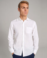 BS Ricciardo Casual Slim Fit Skjorte - White