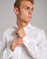 BS Ricciardo Casual Slim Fit Skjorte - White