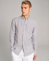 BS Bottas Casual Slim Fit Skjorte - Army/White