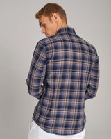 BS Gasly Casual Slim Fit Skjorte - Dark Blue