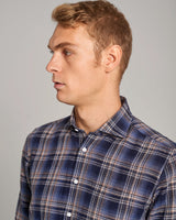 BS Gasly Casual Slim Fit Skjorte - Dark Blue