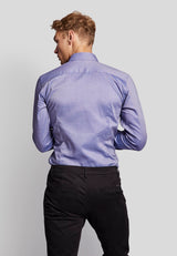 BS Karius modern fit Skjorte - Blue