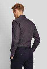 BS Lamela modern fit Skjorte - Charcoal