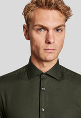 BS Leina modern fit Skjorte - Green