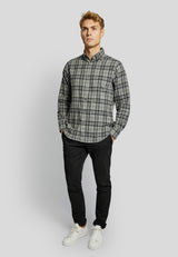 BS Bergen casual modern fit Skjorte - Grey