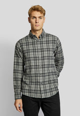 BS Bergen casual modern fit Skjorte - Grey