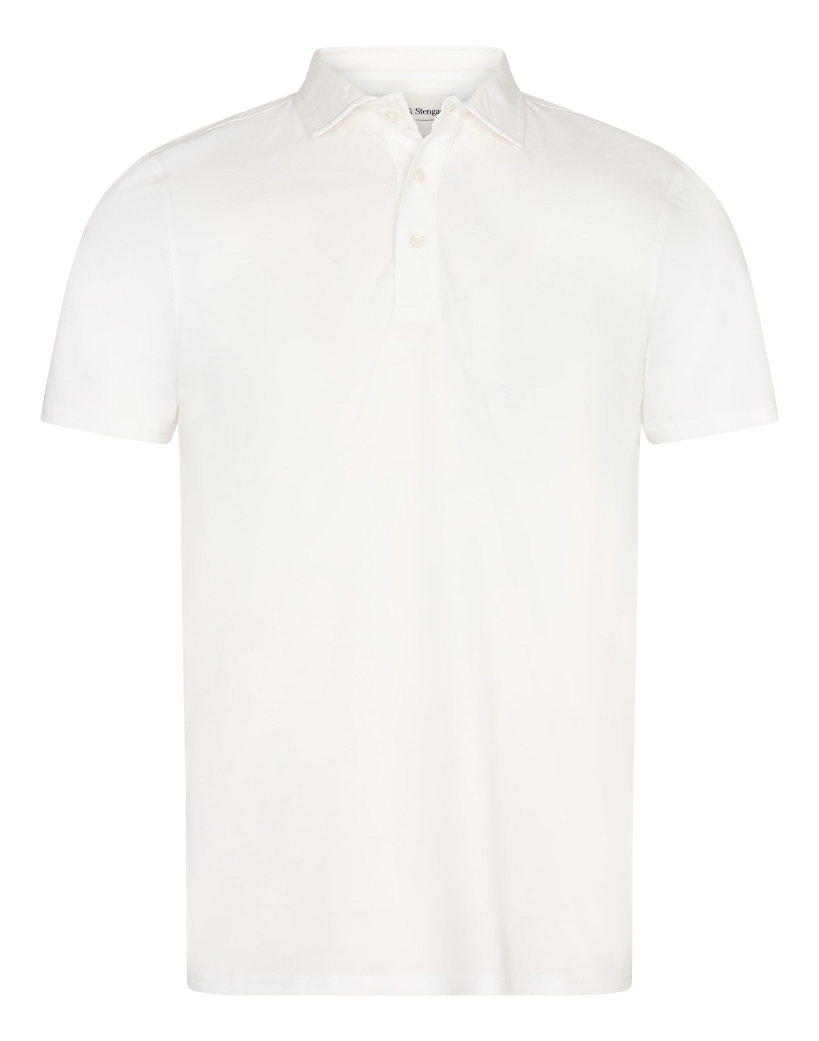 BS Natesan Regular Fit Polo - White