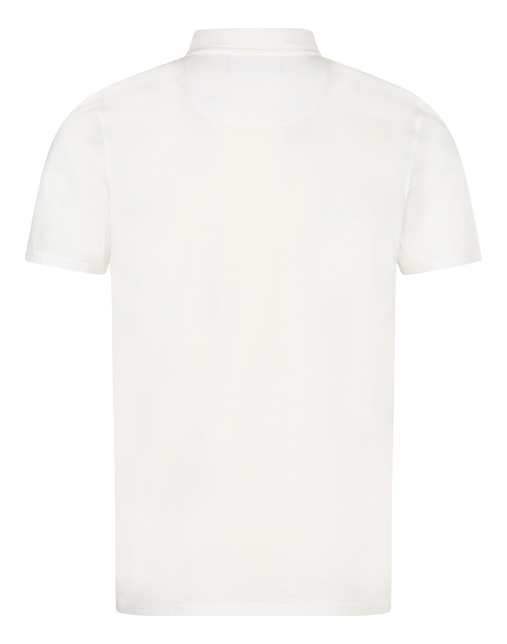 BS Natesan Regular Fit Polo - White