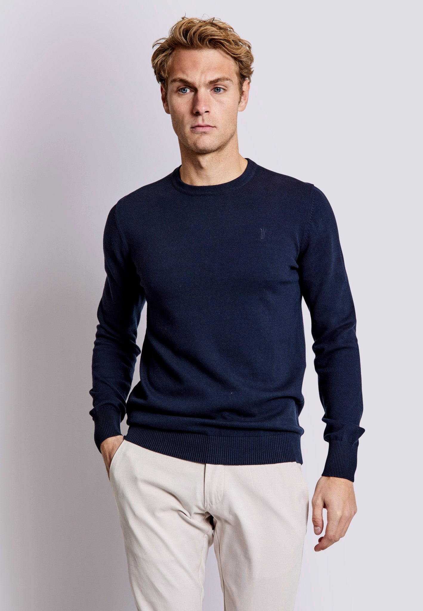 BS Jupiter Regular Fit Knitwear - Navy