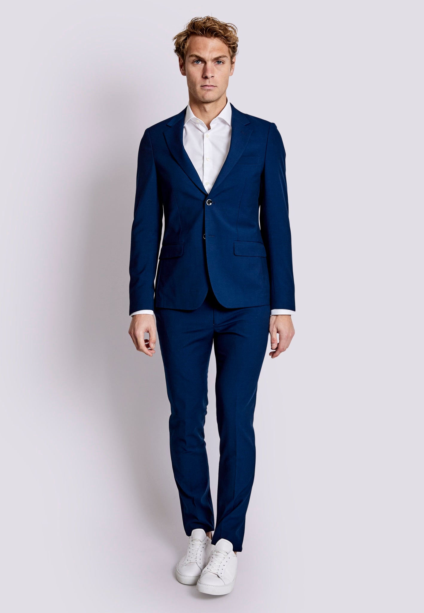 BS Arezzo Slim Fit Blazer - Dark Blue
