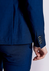 BS Arezzo Slim Fit Blazer - Dark Blue
