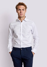BS Jacobs Slim Fit Skjorte - White