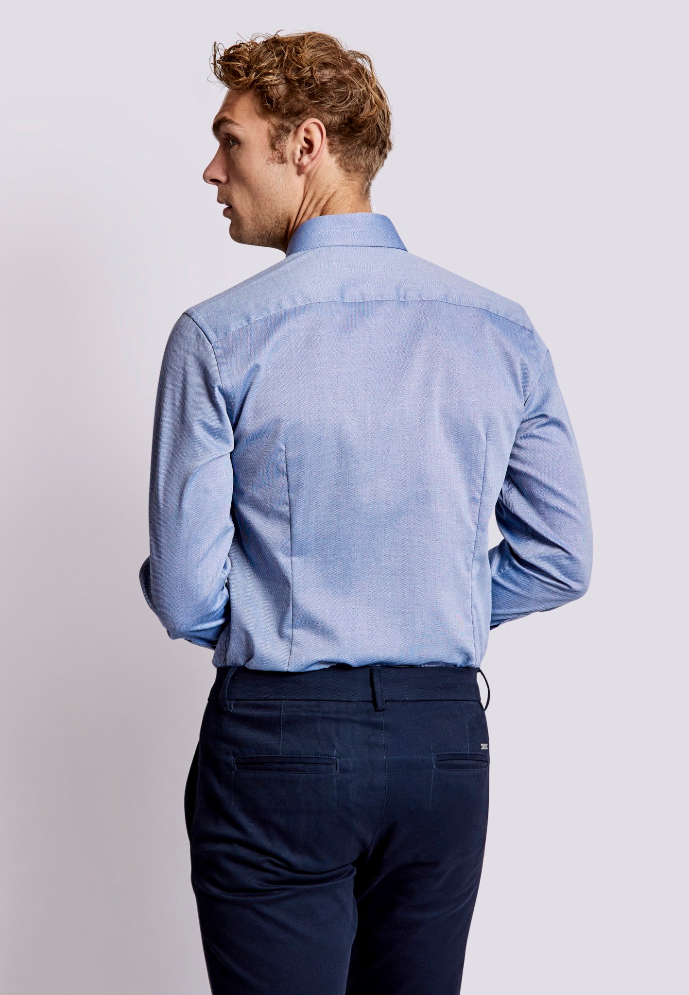 BS Domingo Slim Fit Shirt - Blue