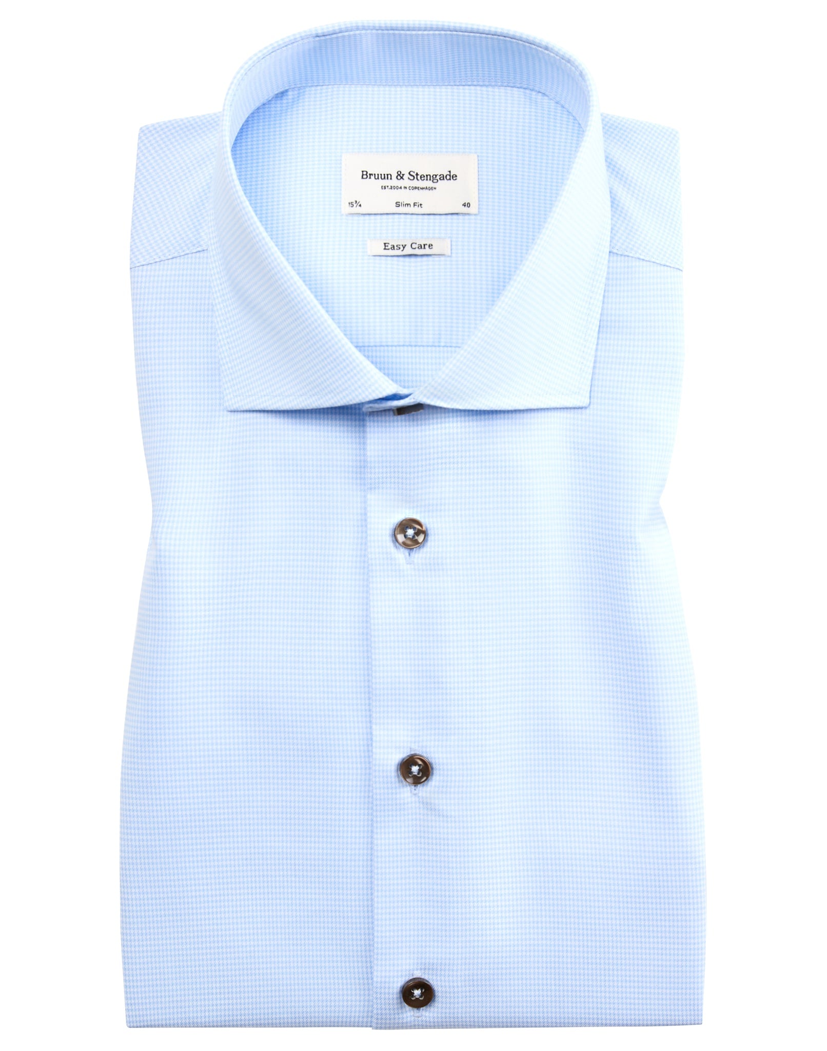 BS Warren Slim Fit Shirt - Light Blue