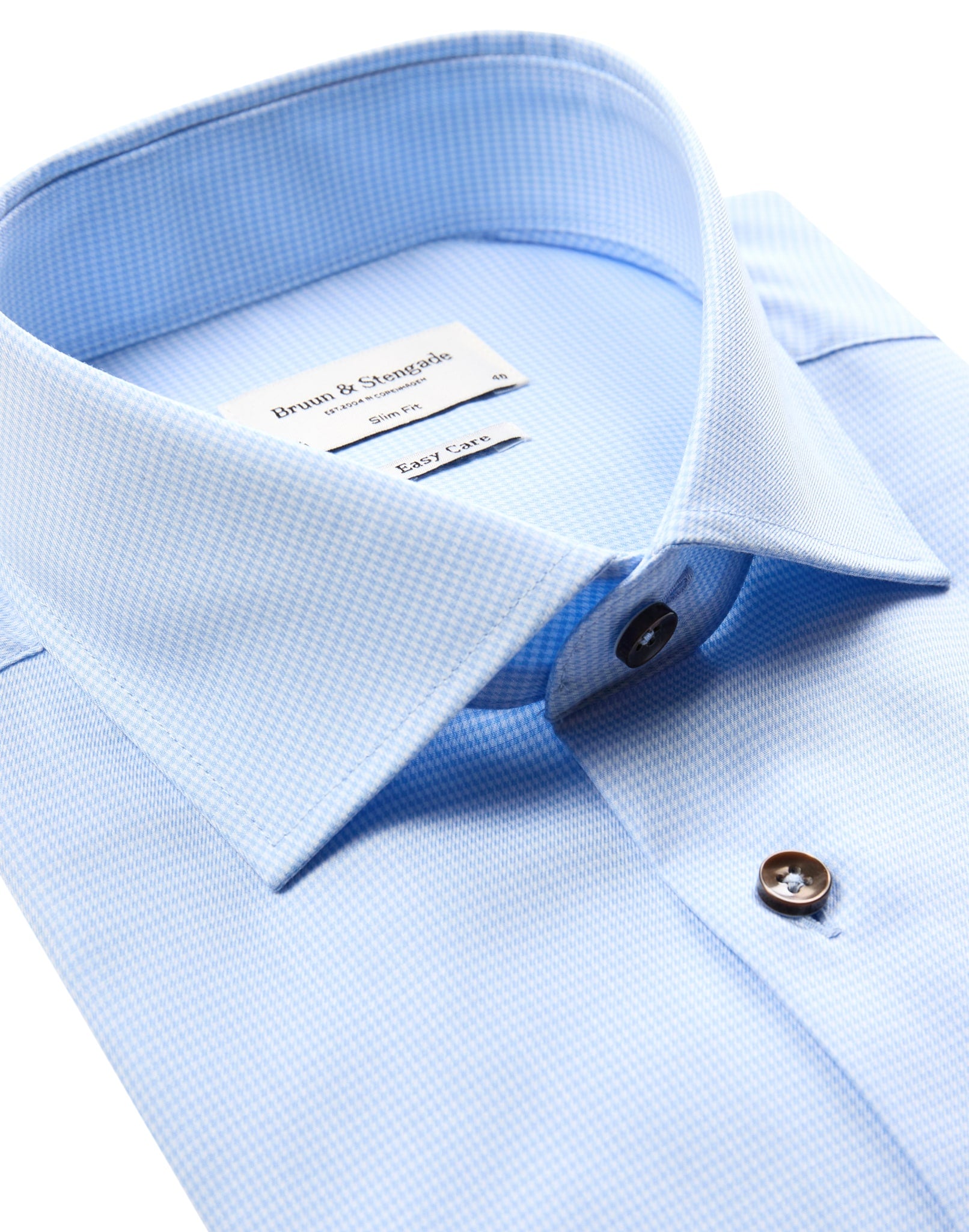 BS Warren Slim Fit Shirt - Light Blue