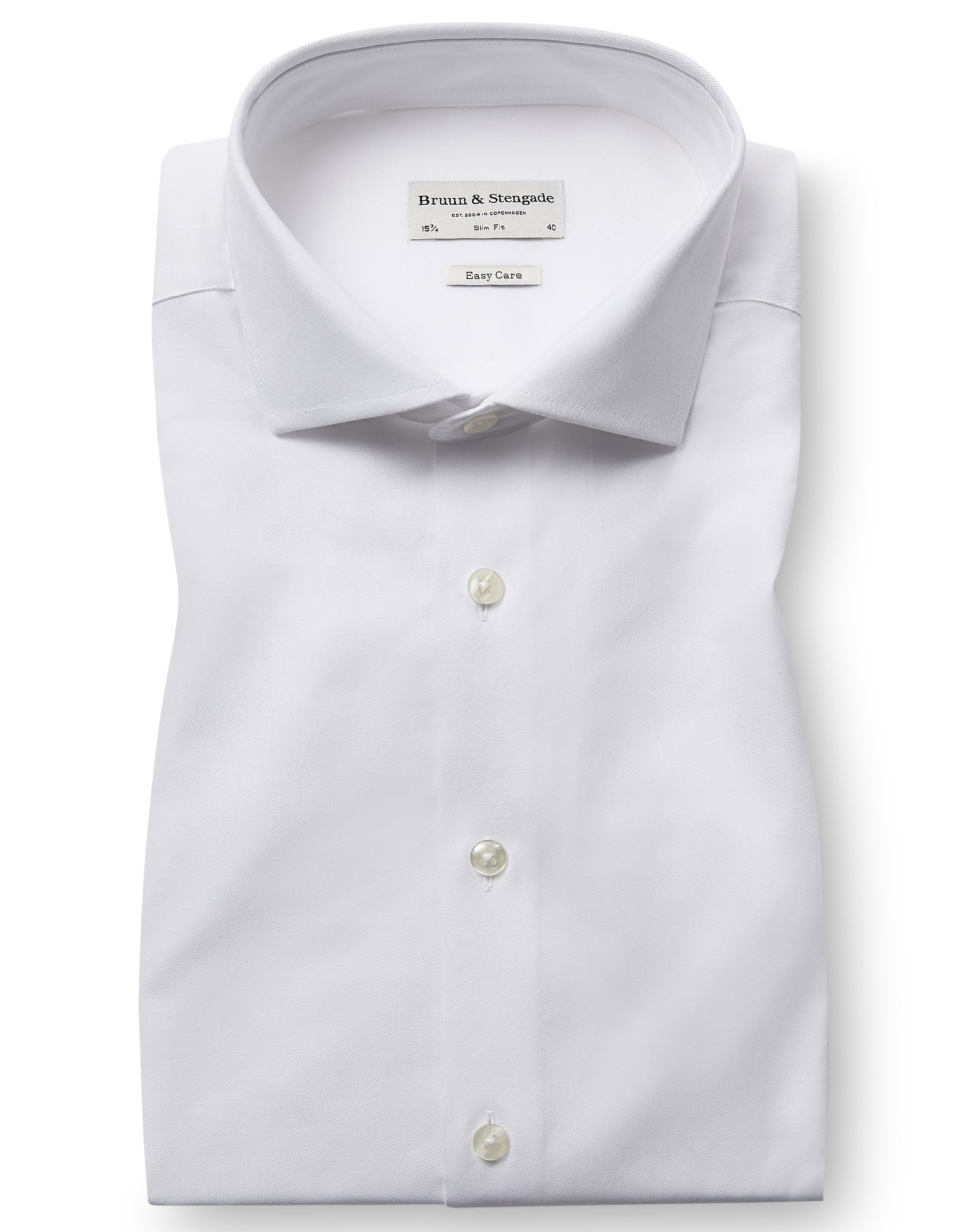 BS Füllkrug Slim Fit Skjorte - White