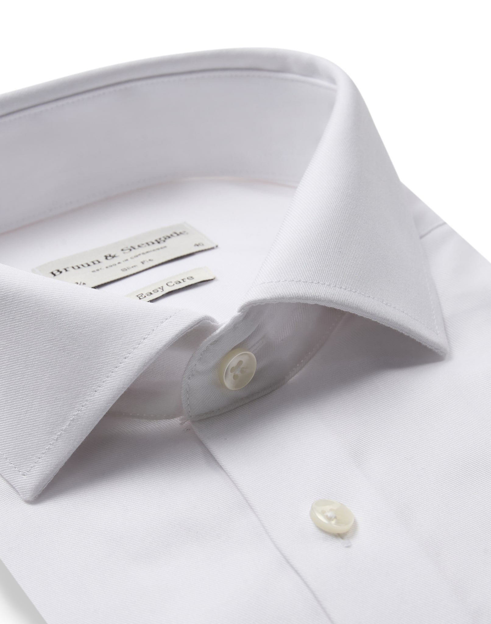 BS Füllkrug Slim Fit Skjorte - White