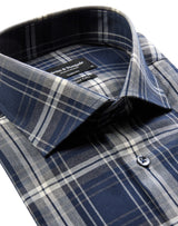 BS Alberto Modern Fit Skjorte - Dark Blue