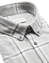 BS Langer Casual Slim Fit Skjorte - Light Grey