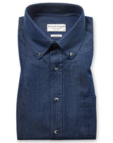 BS Middlecoff Casual Slim Fit Skjorte - Indigo