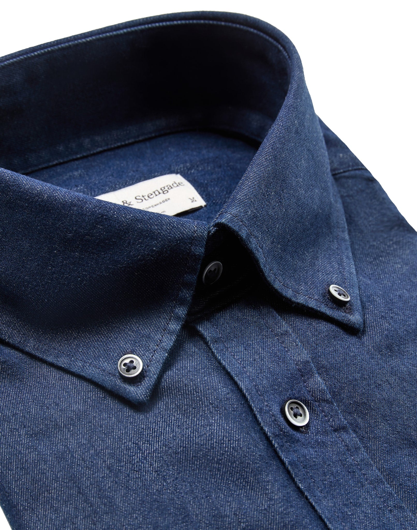 BS Middlecoff Casual Slim Fit Skjorte - Indigo
