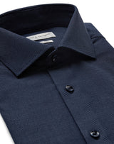 BS Favre Slim Fit Skjorte - Navy
