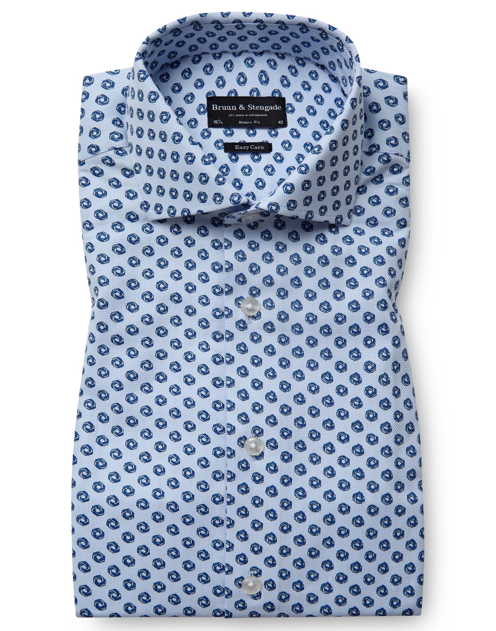 BS Barry Modern Fit Skjorte - Light Blue
