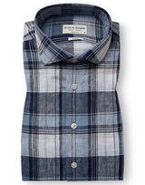 BS Mackay Casual Slim Fit Skjorte - Blue