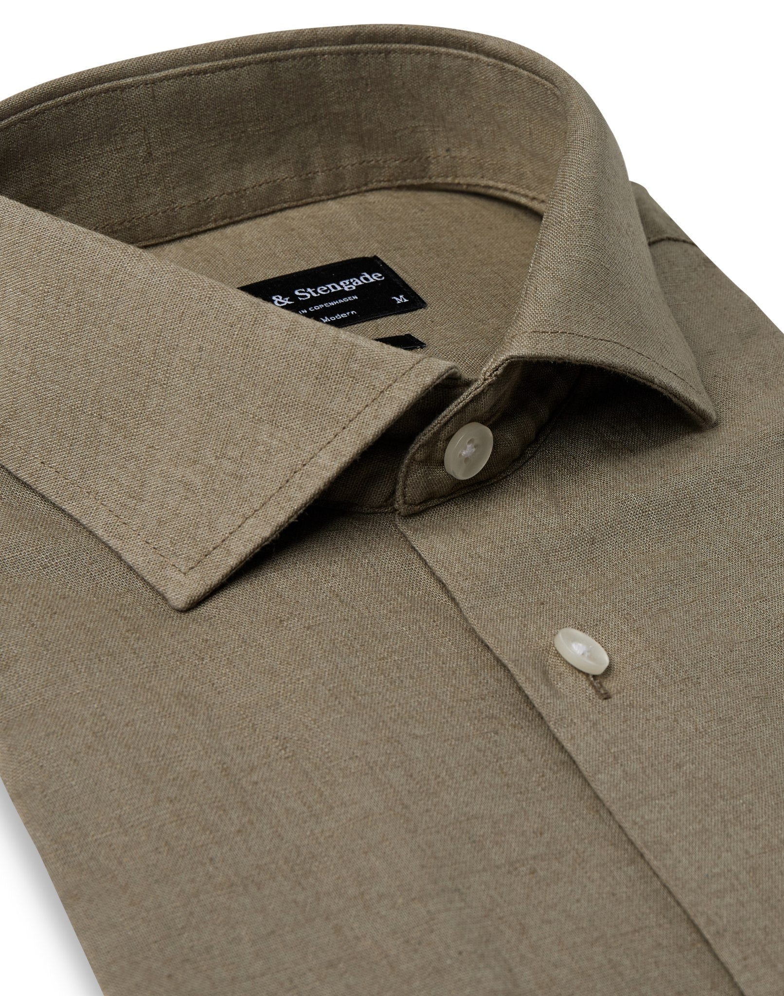 BS Butkus Casual Modern Fit Skjorte - Green