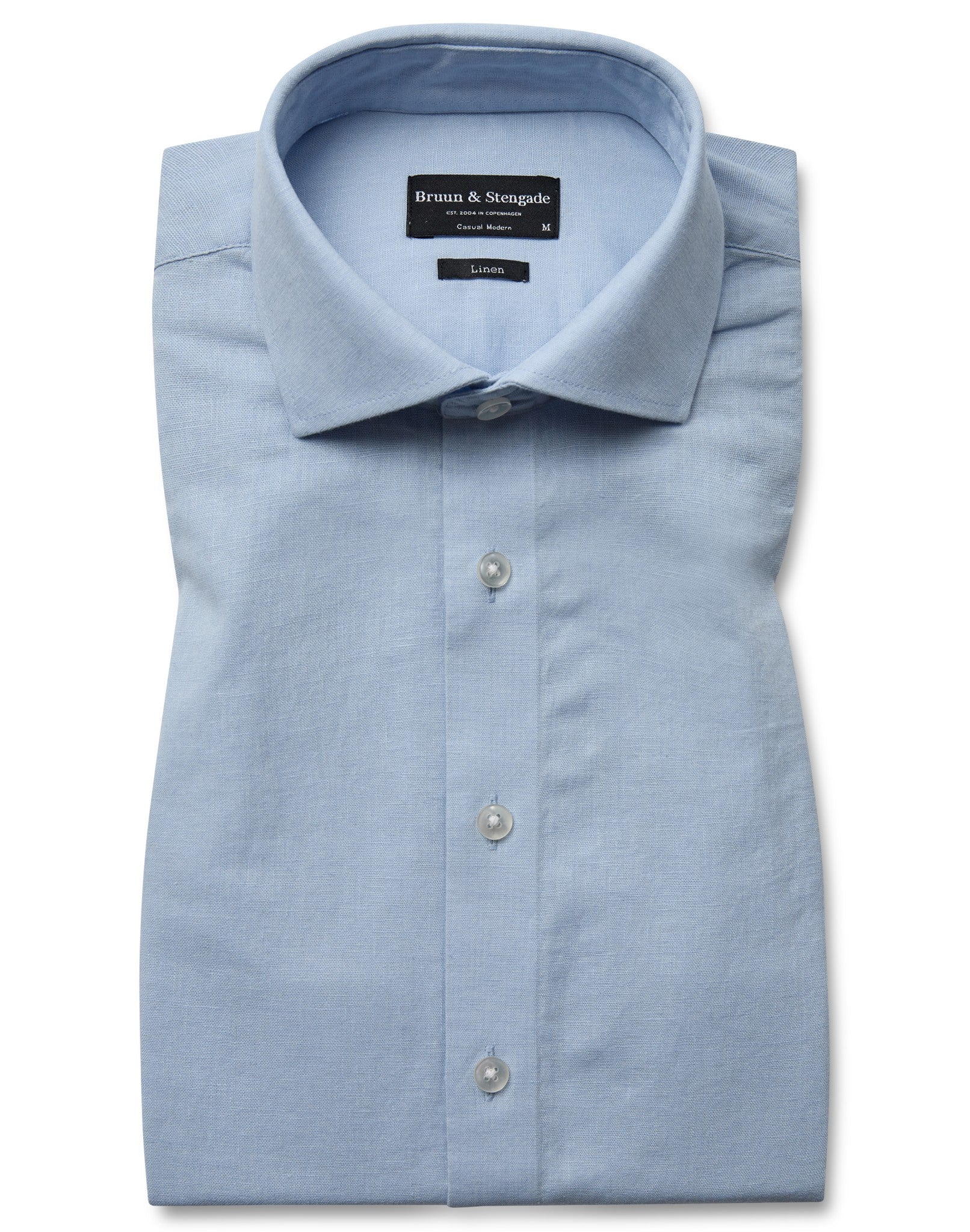 BS Butkus Casual Modern Fit Skjorte - Light Blue