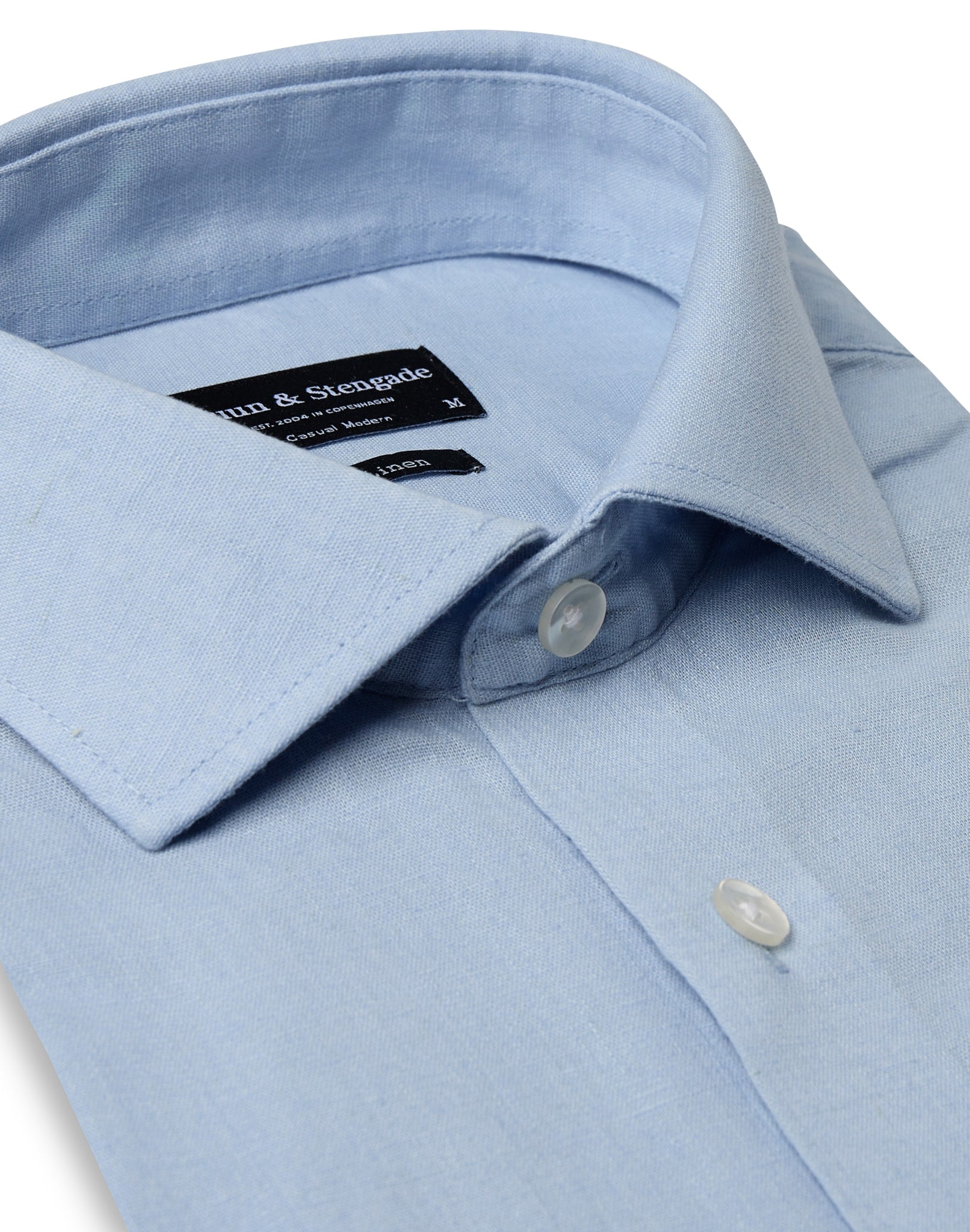 BS Butkus Casual Modern Fit Skjorte - Light Blue