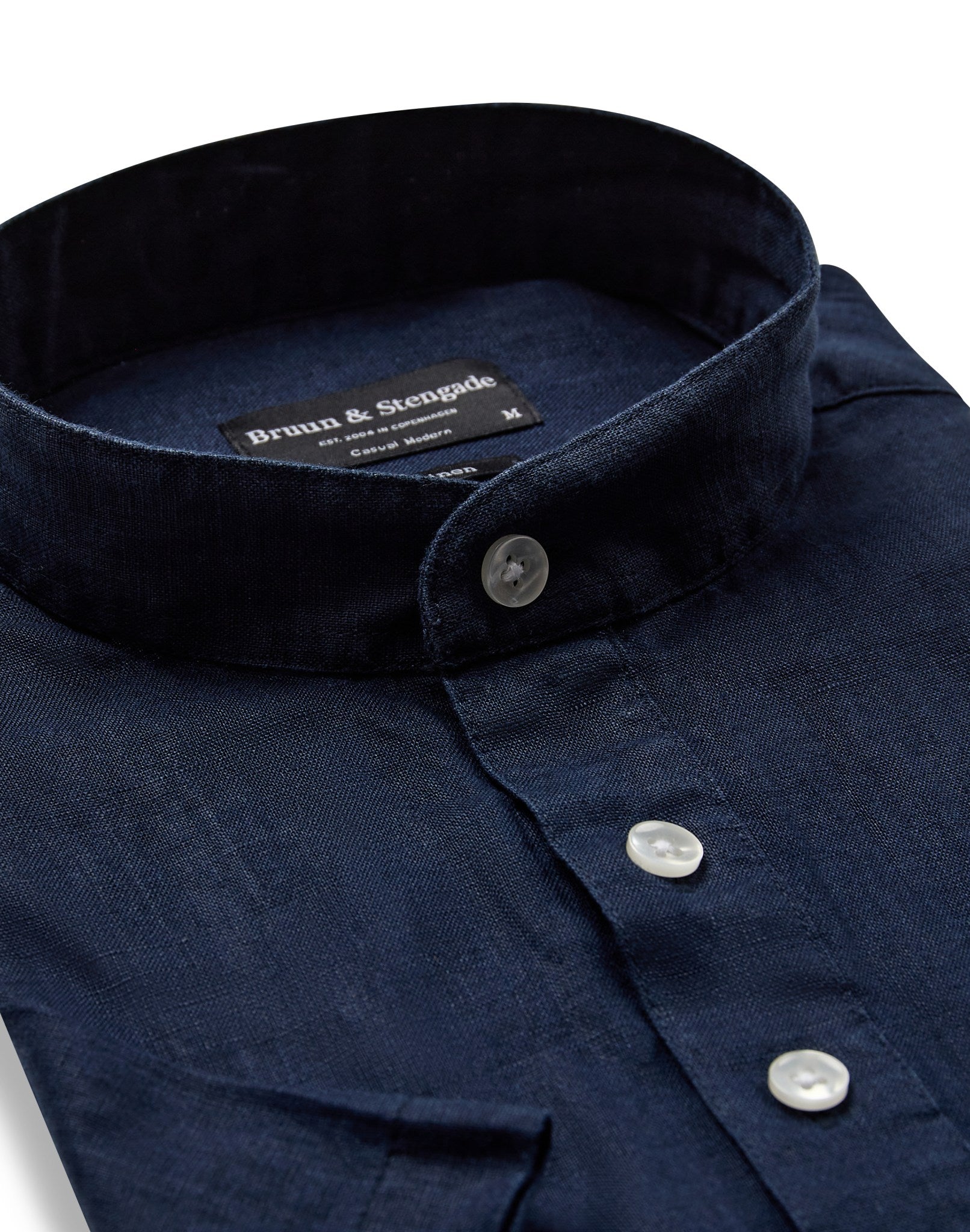 BS Hobart Casual Modern Fit Skjorte - Navy